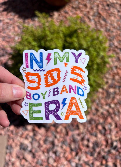 May include: A white sticker with the text &amp;quot;IN MY 90&amp;