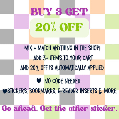 Go Smudge Yourself Sticker, Funny Witchy Sticker, Snarky Spiritual Humor, Low Vibe Quote, Clear or Holographic Vinyl Decal