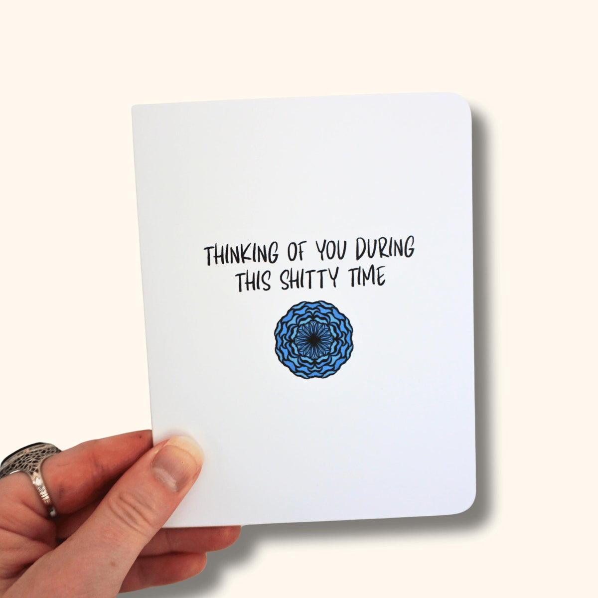 Thinking of You During This Shitty Time Card, Humorous Sympathy Greeting Card