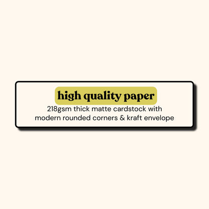 Hey Bitch Greeting Card, Funny All Occasion Card, Floral A2 With Envelope