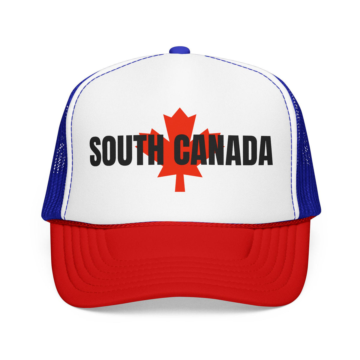 South Canada maple Leaf Trucker Hat | Foam front mesh back | Anti Trump Hat