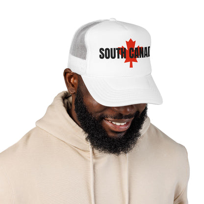 South Canada maple Leaf Trucker Hat | Foam front mesh back | Anti Trump Hat
