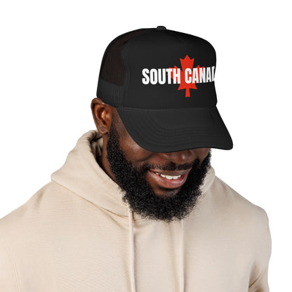 South Canada maple Leaf Trucker Hat | Foam front mesh back | Anti Trump Hat