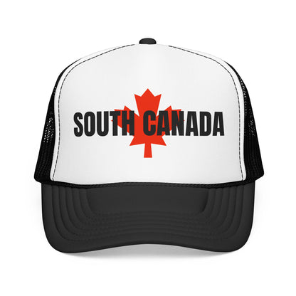 South Canada maple Leaf Trucker Hat | Foam front mesh back | Anti Trump Hat