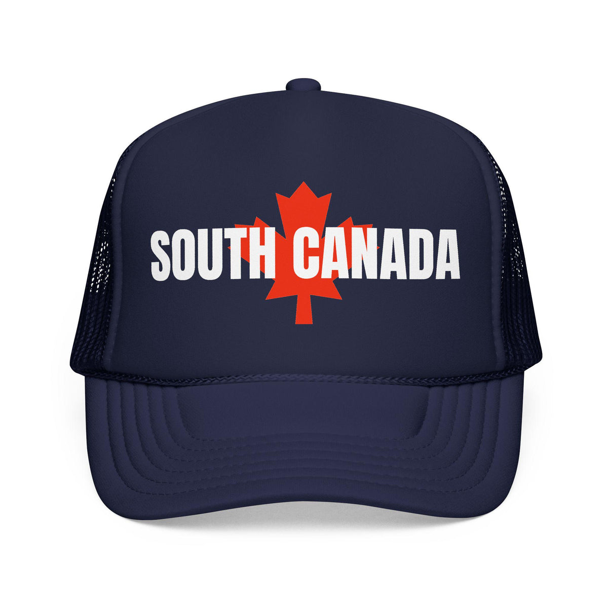 South Canada maple Leaf Trucker Hat | Foam front mesh back | Anti Trump Hat