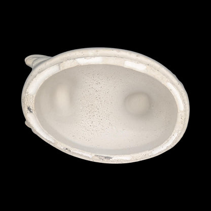 Concrete Chicken Jar with Lid | Hen on Nest Trinket Box | Farmhouse Salt Cellar &amp; Jewelry Dish | Modern Rustic Kitchen Decor