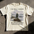 White t-shirt with "The Soul Cannot Be Programmed" and artwork.