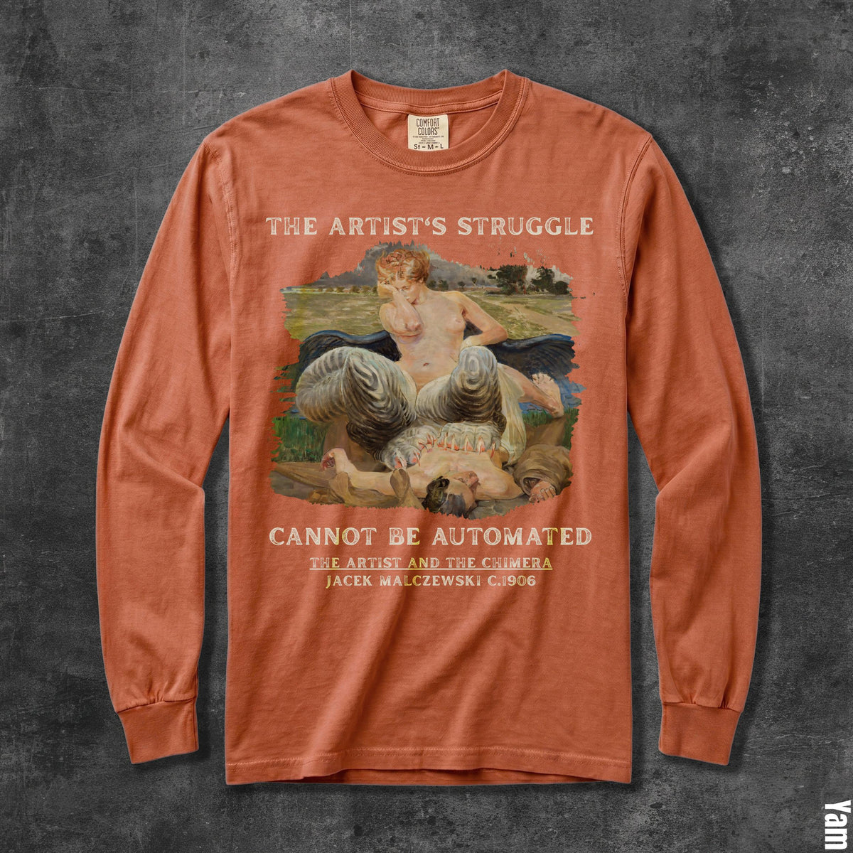 Long sleeve t-shirt with &amp;quot;The Artist&amp;