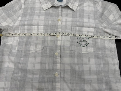 Upcycled Gray Plaid Women&