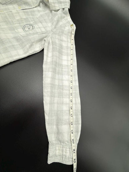 Upcycled Gray Plaid Women&