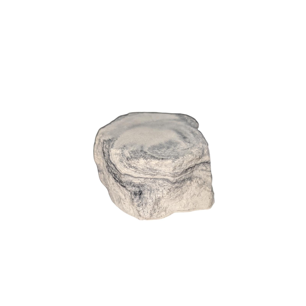 Raw Concrete Stone Riser &amp; Photography Prop, Textured Rock Fragment Display Block, Brutalist Jewelry Pedestal, Minimalist Styling Plinth