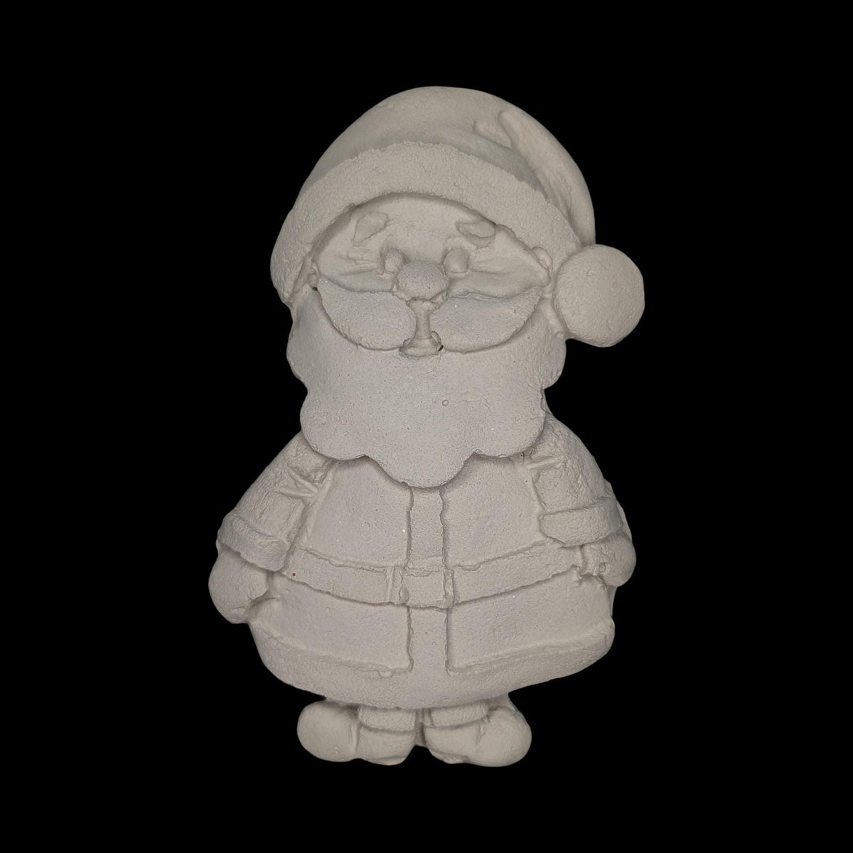 Concrete Christmas Magnets Set of 3, Paint Your Own Santa Snowman Reindeer Fridge Decor, DIY Holiday Craft Activity, Stocking Stuffer Gift