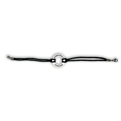Democracy Forward "Courage Is Contagious" Thread Bracelet