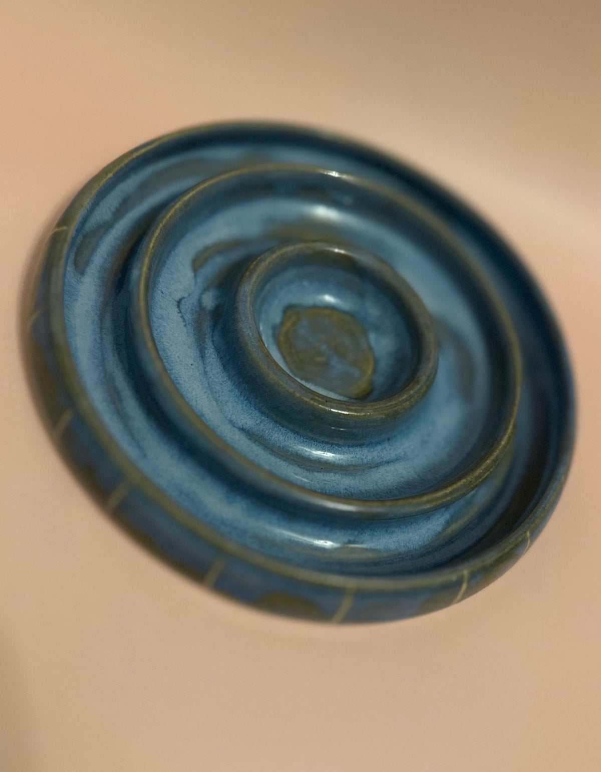 Handmade Ceramic Pet Slow Feeder