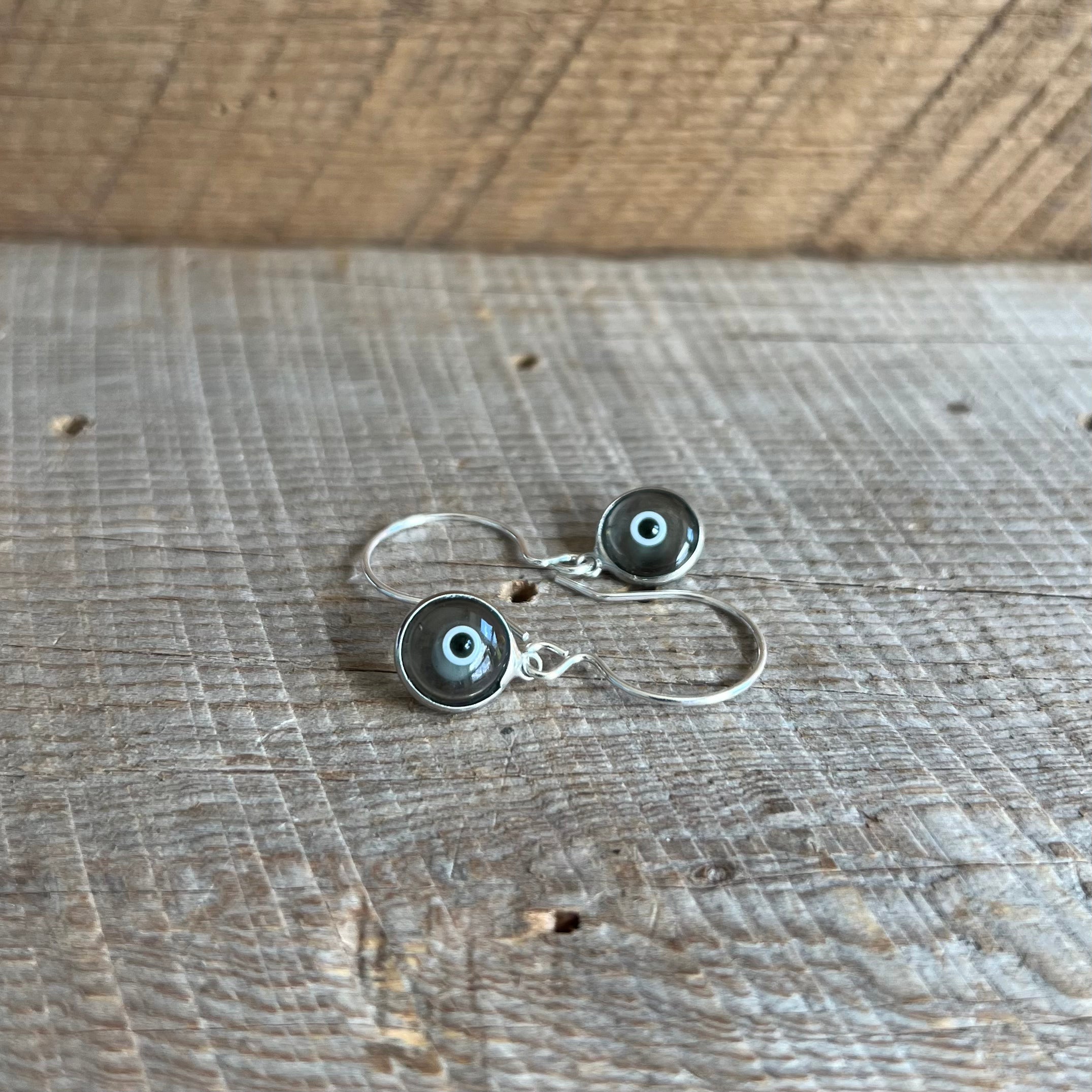 SariBlue® Crystal Evil Eye Earrings