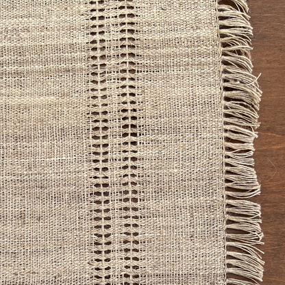 Handwoven Himalayan Nettle Placemats – Eco-Friendly, Natural Table Decor (Set of 4)
