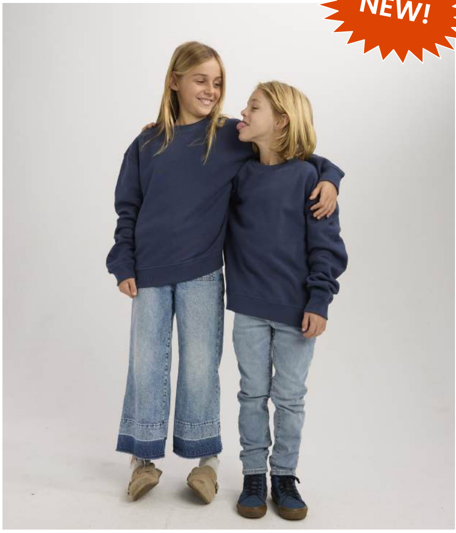 Kids "Future Voter" Hand Embroidered Crewneck Sweatshirt, Customizable