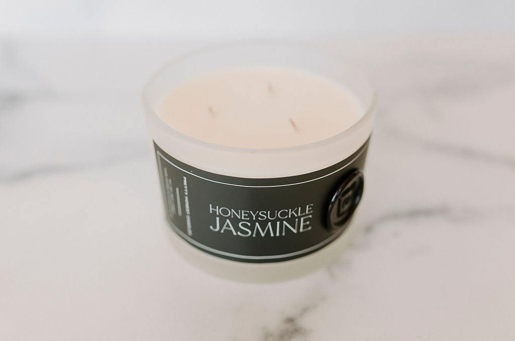 Honeysuckle Jasmine Candle – 3 Wick