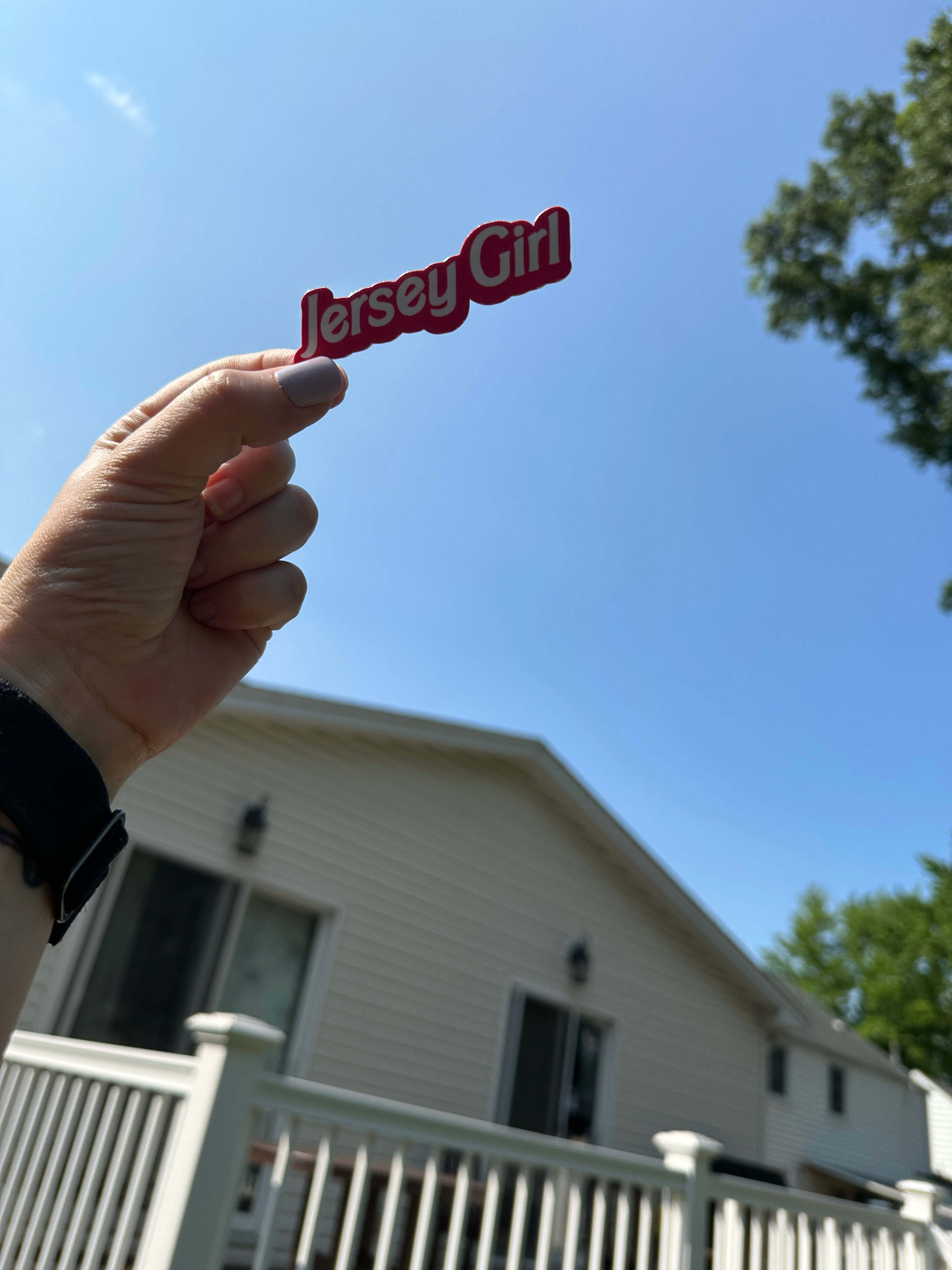 Jersey Girl Sticker