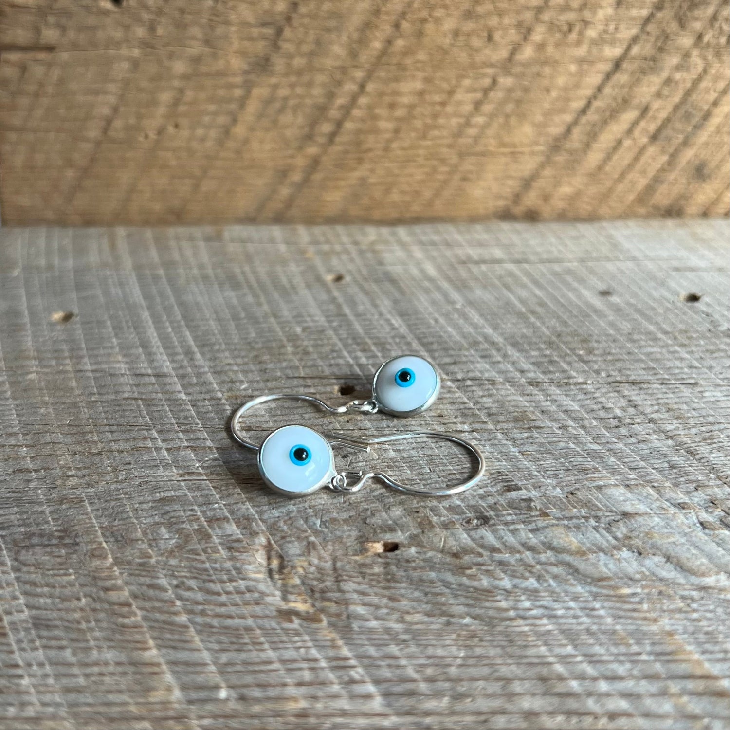 SariBlue® Crystal Evil Eye Earrings