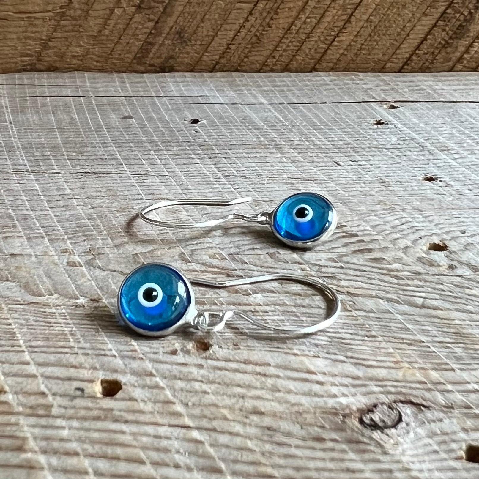 SariBlue® Crystal Evil Eye Earrings