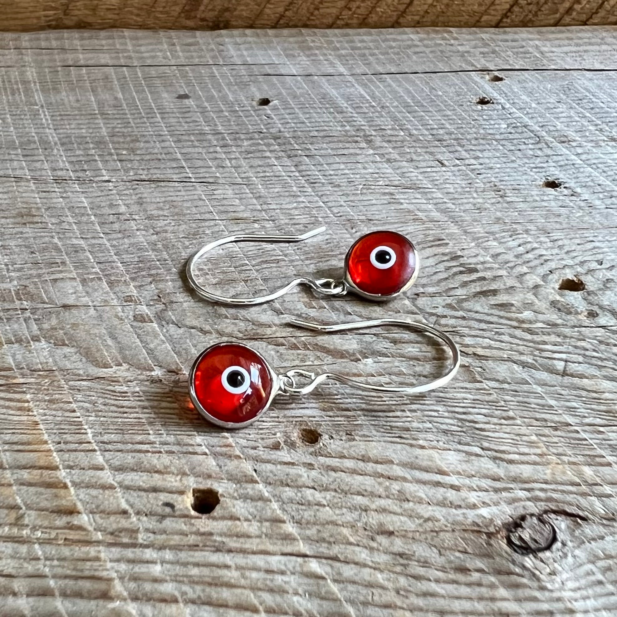 SariBlue® Crystal Evil Eye Earrings