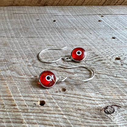 SariBlue® Crystal Evil Eye Earrings
