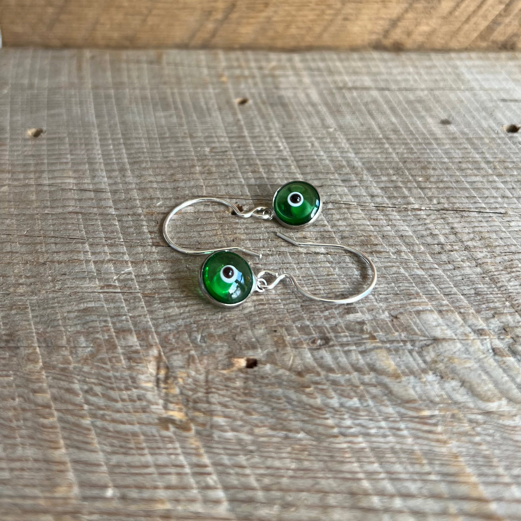SariBlue® Crystal Evil Eye Earrings