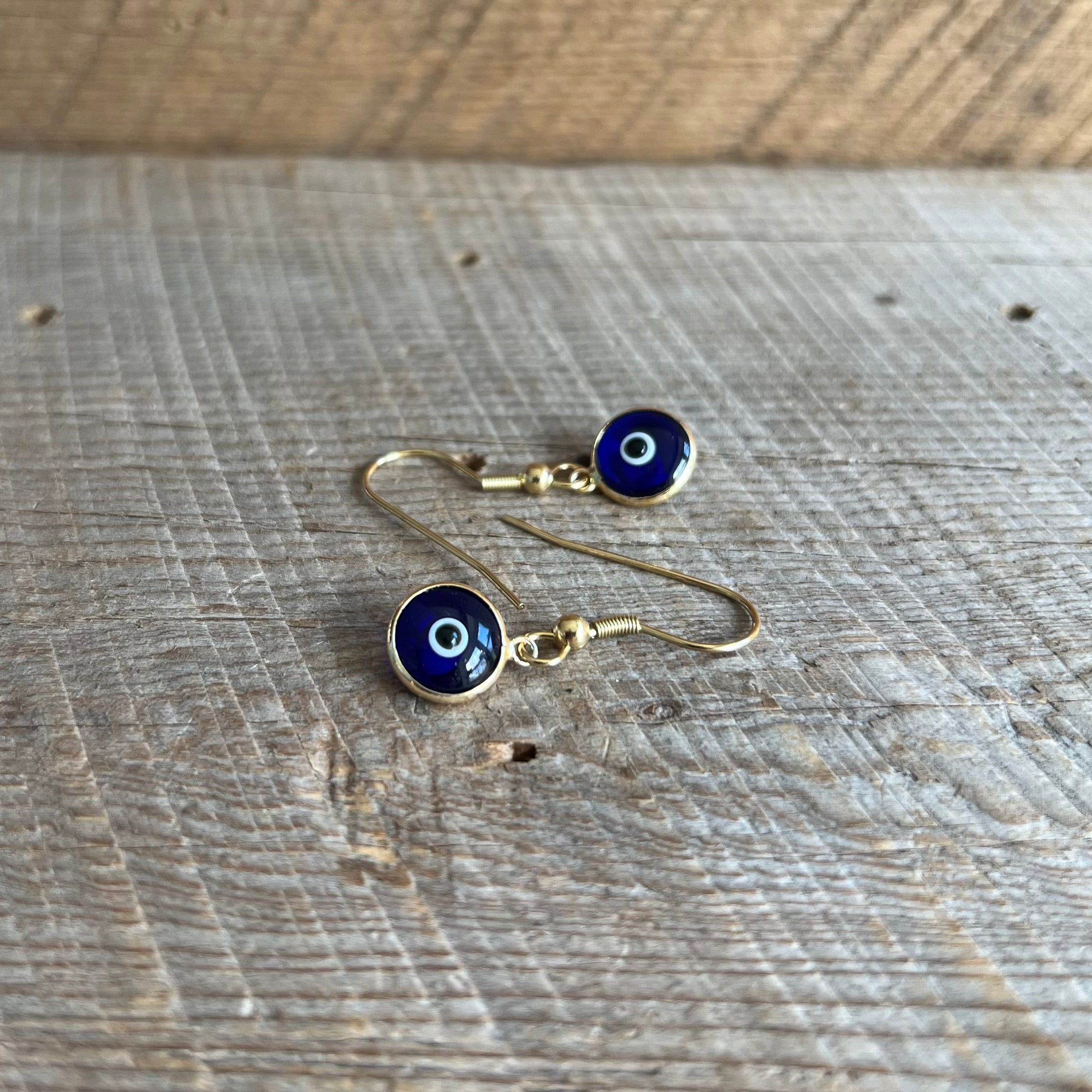 SariBlue® Crystal Evil Eye Earrings