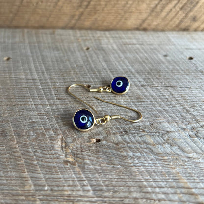 SariBlue® Crystal Evil Eye Earrings