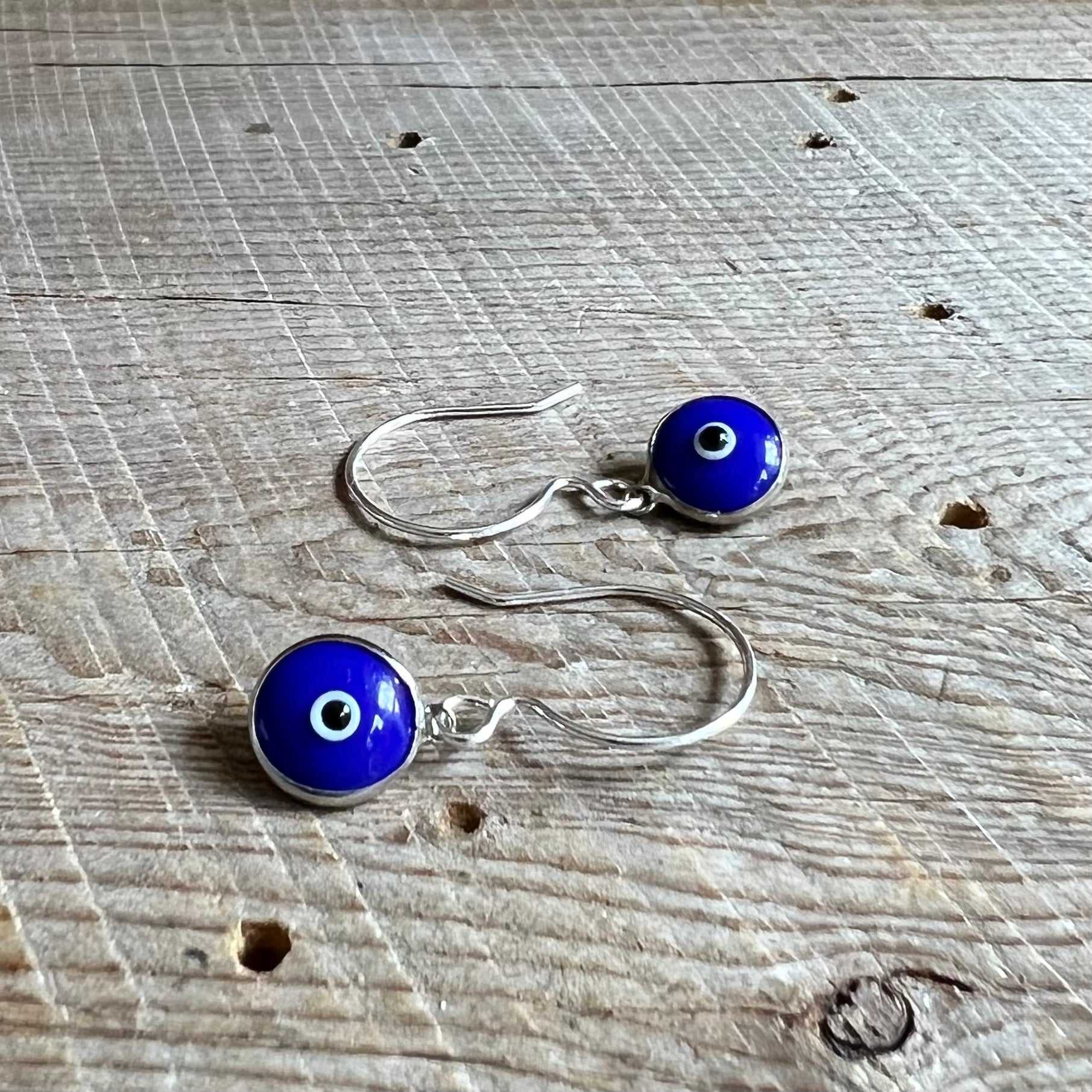 SariBlue® Crystal Evil Eye Earrings