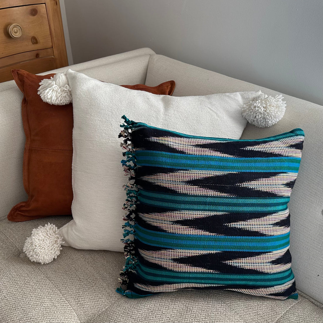 Cotton Tassel Pillow