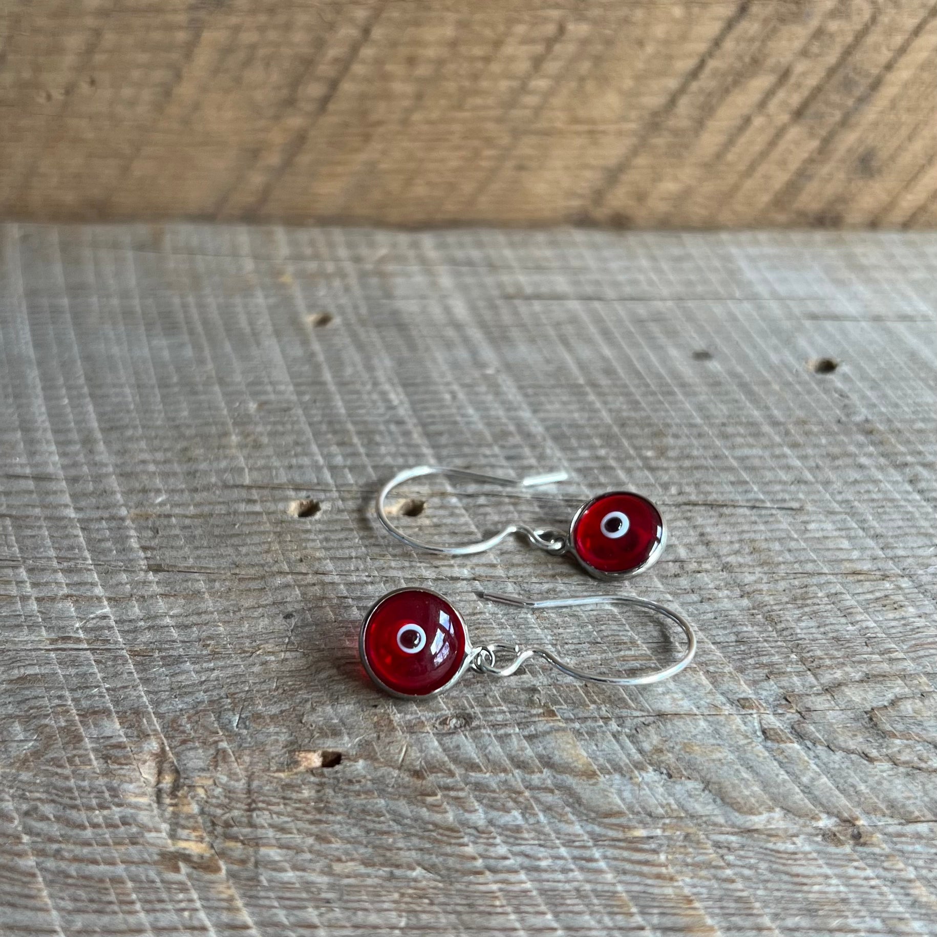 SariBlue® Crystal Evil Eye Earrings