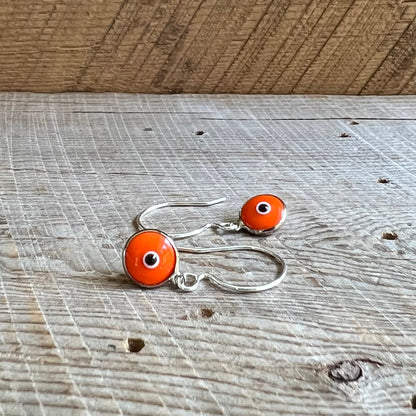 SariBlue® Crystal Evil Eye Earrings