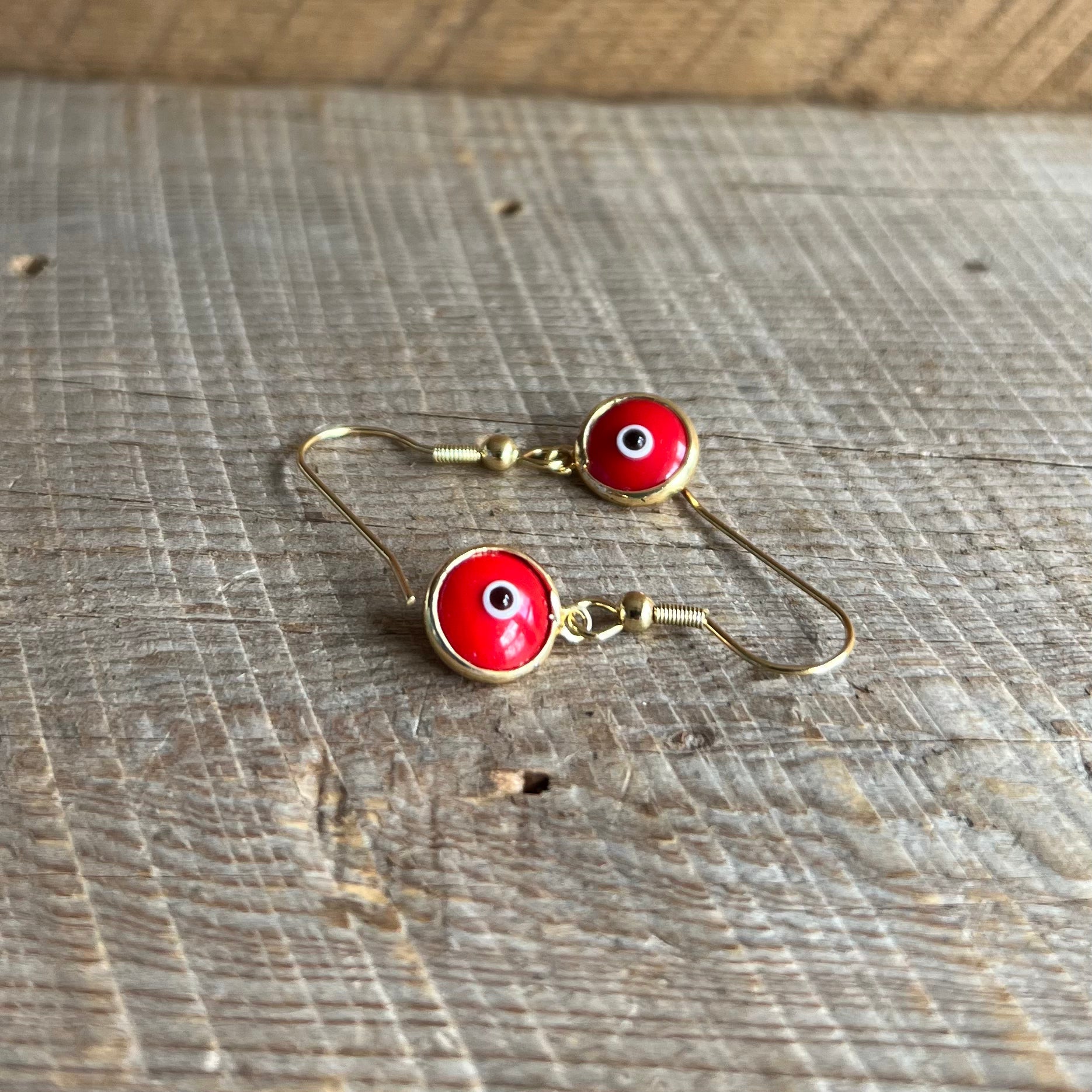 SariBlue® Crystal Evil Eye Earrings