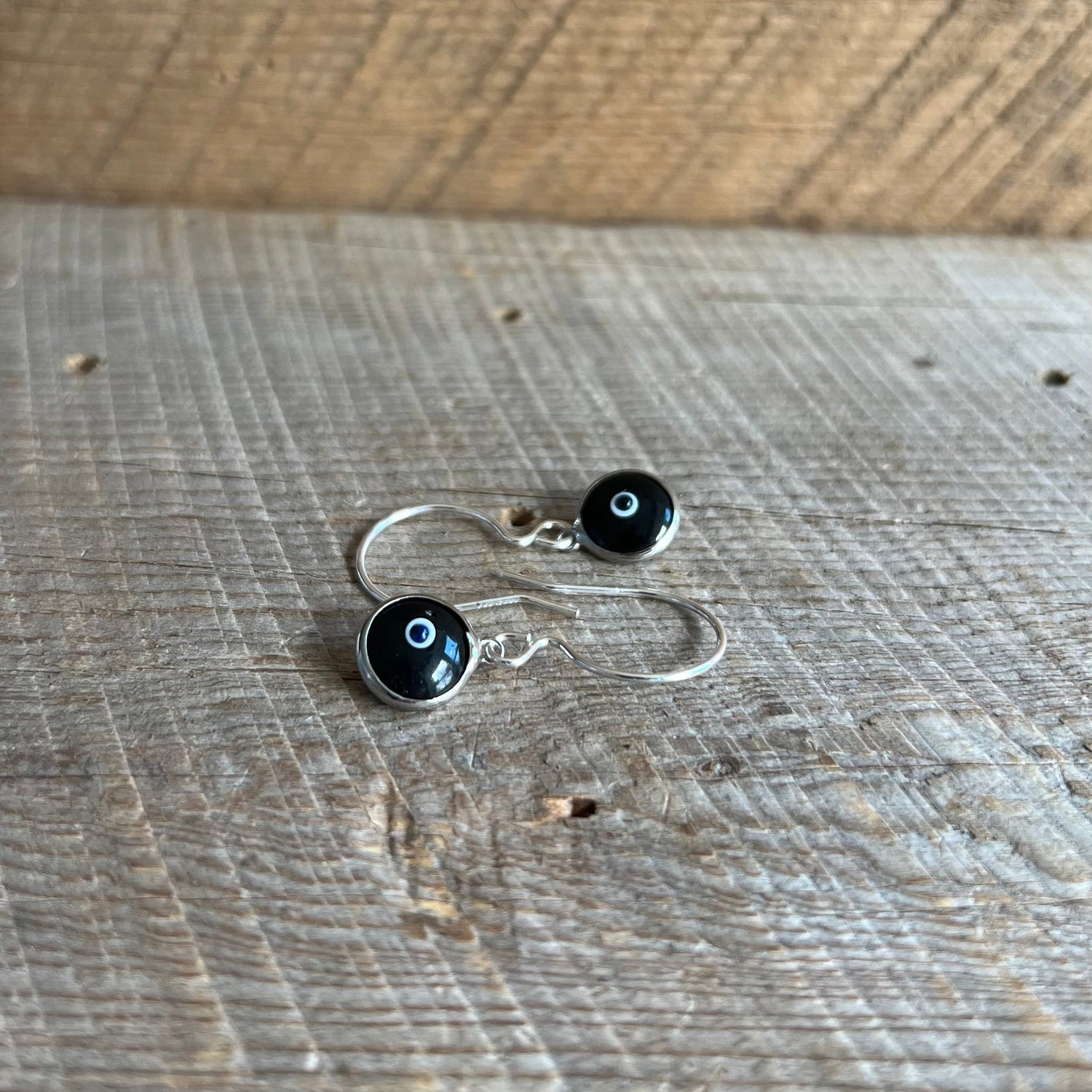 SariBlue® Crystal Evil Eye Earrings