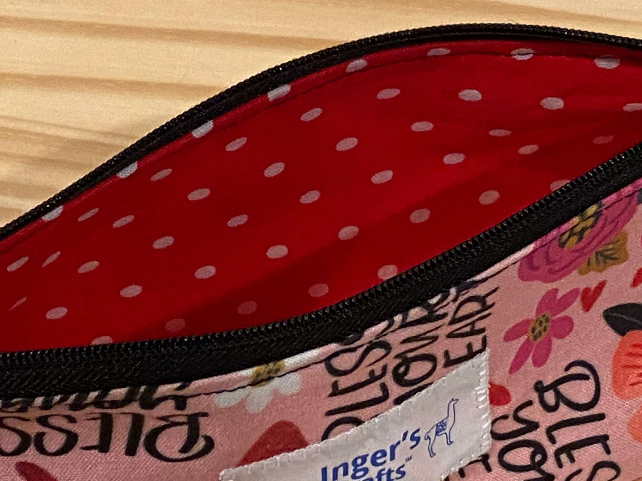 Bless Your Heart Pencil Pouch -  Standing