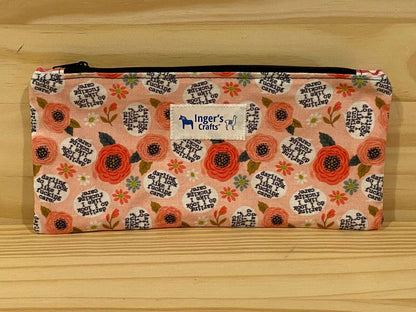 Do Look like I F*ing Care Pencil Pouch - Flat