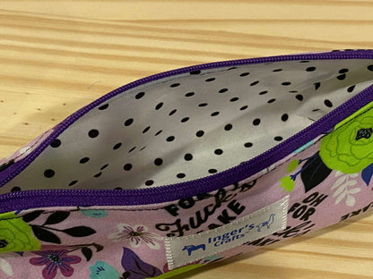 For F*sake Pencil Pouch -  Standing