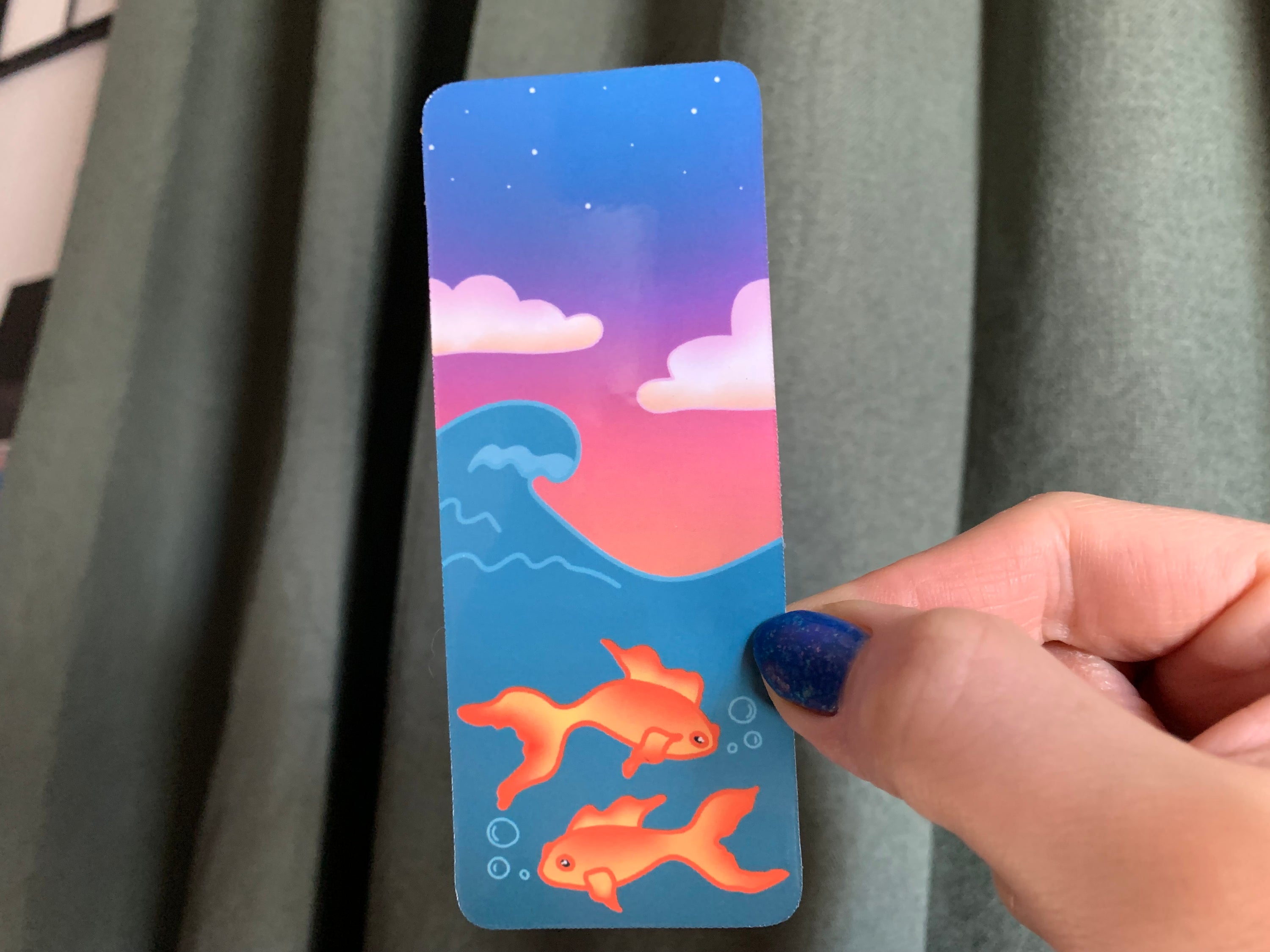 Tropical Sunset Blend bookmark