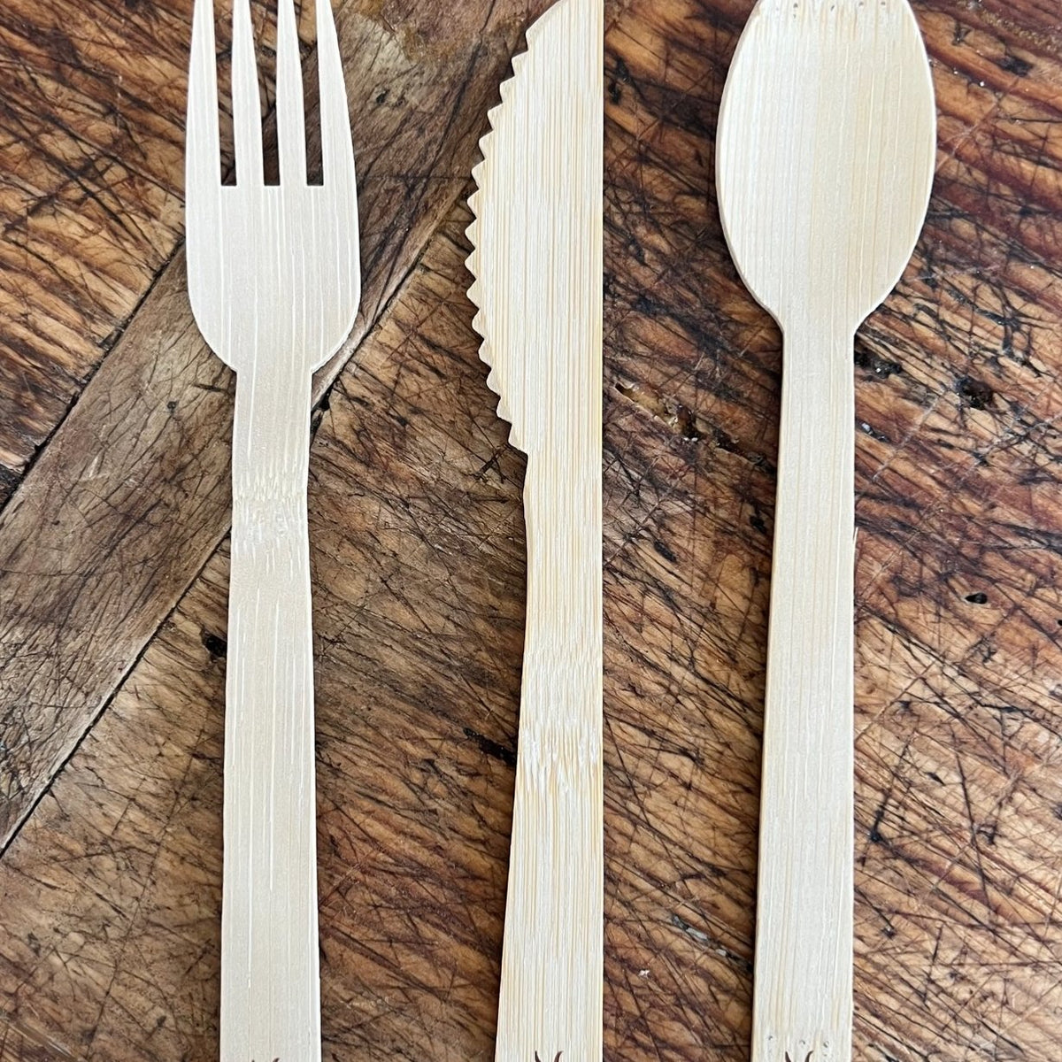 maaterra compostable bamboo utensils