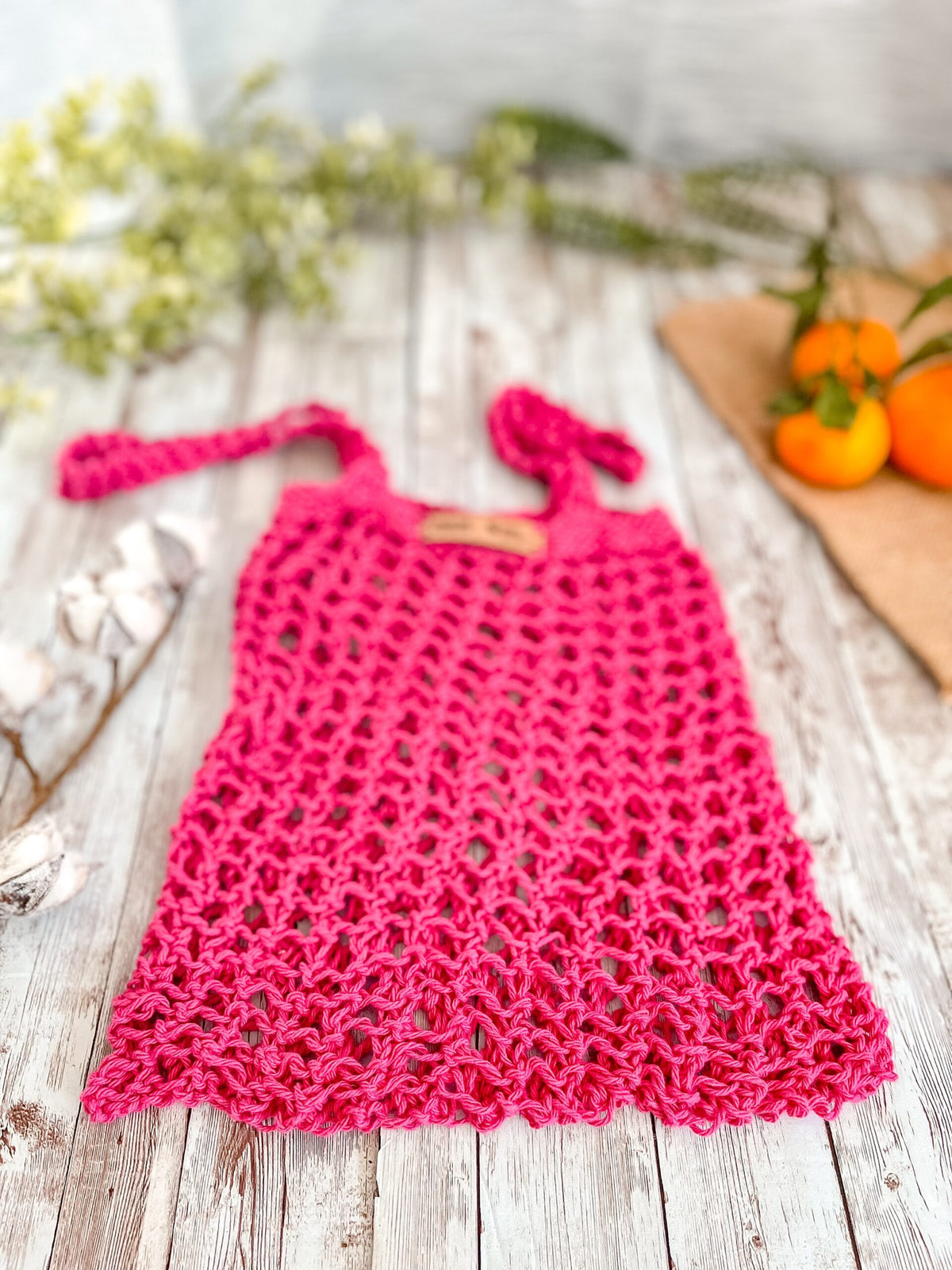 Recycled Cotton Market Tote