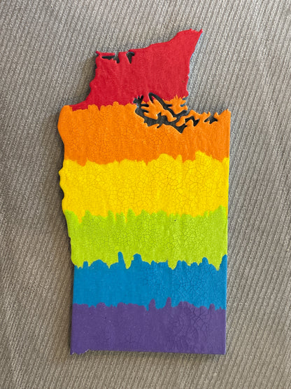 Pride stickers and magnets