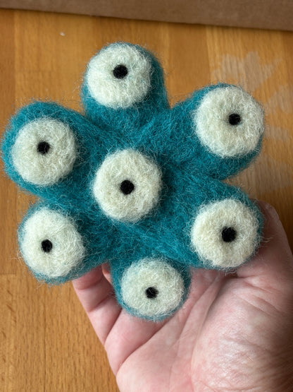 Needle Felted Octopus buddy
