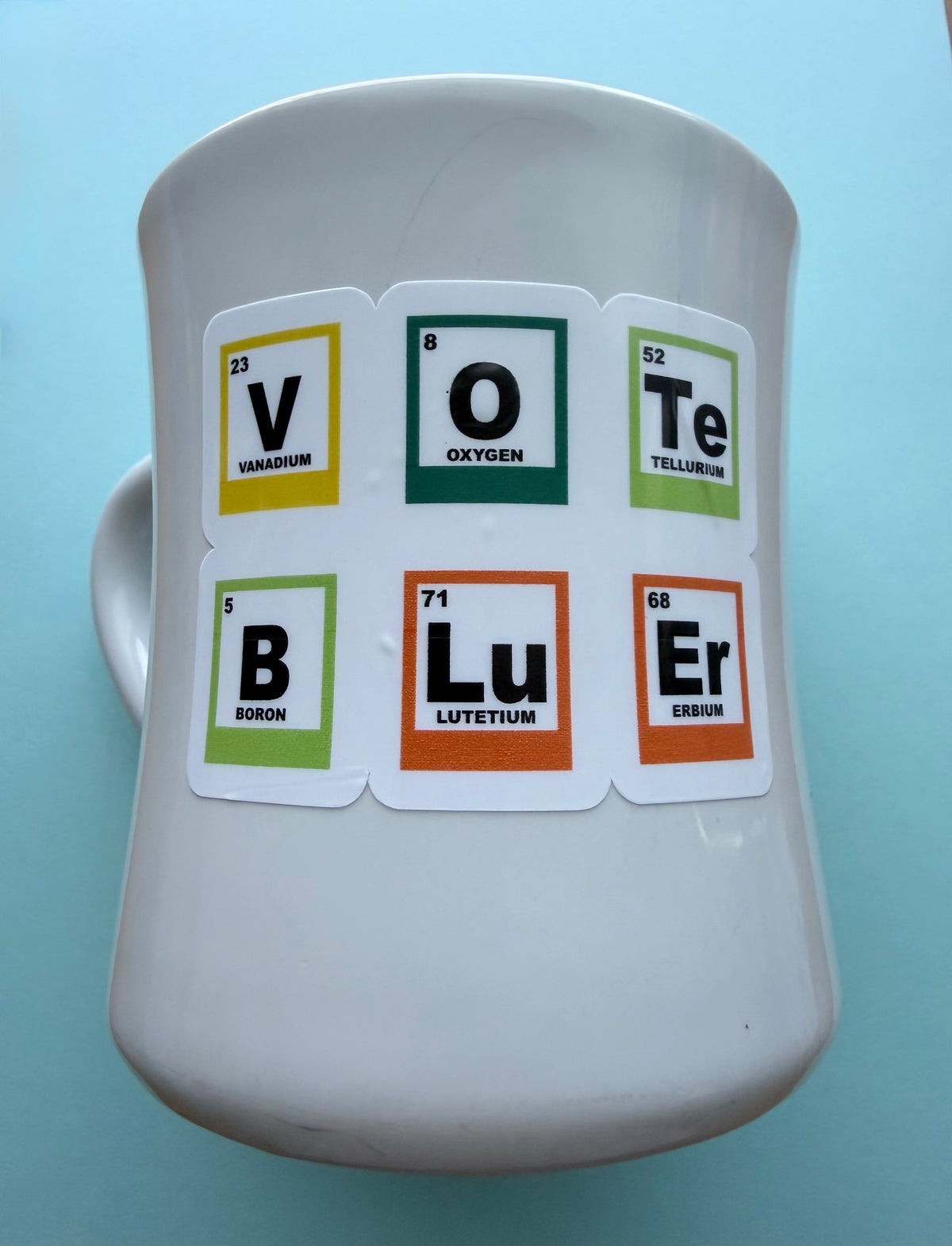 Vote Bluer sticker