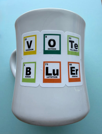 Vote Bluer sticker