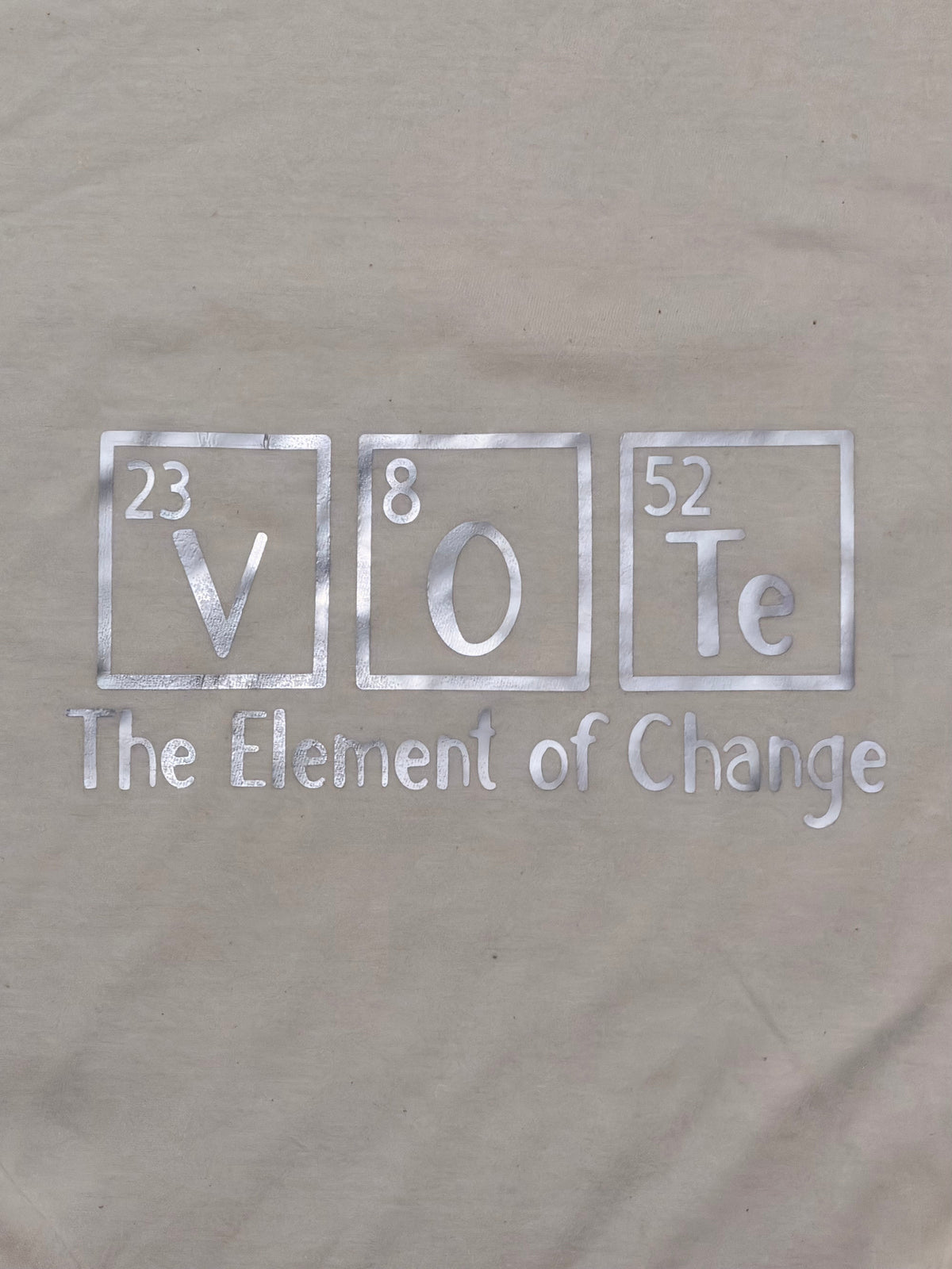 "Vote - The Element of Change"