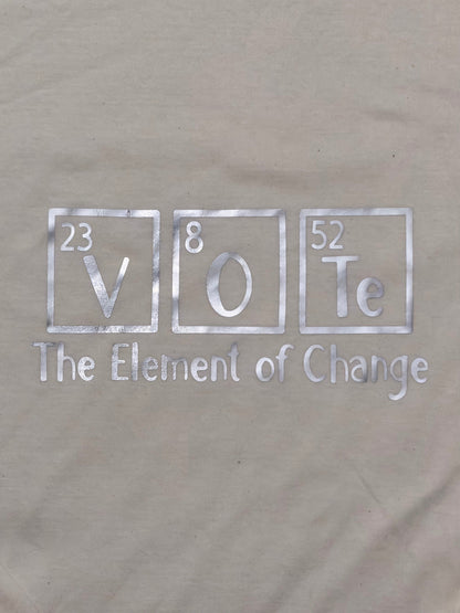 "Vote - The Element of Change"