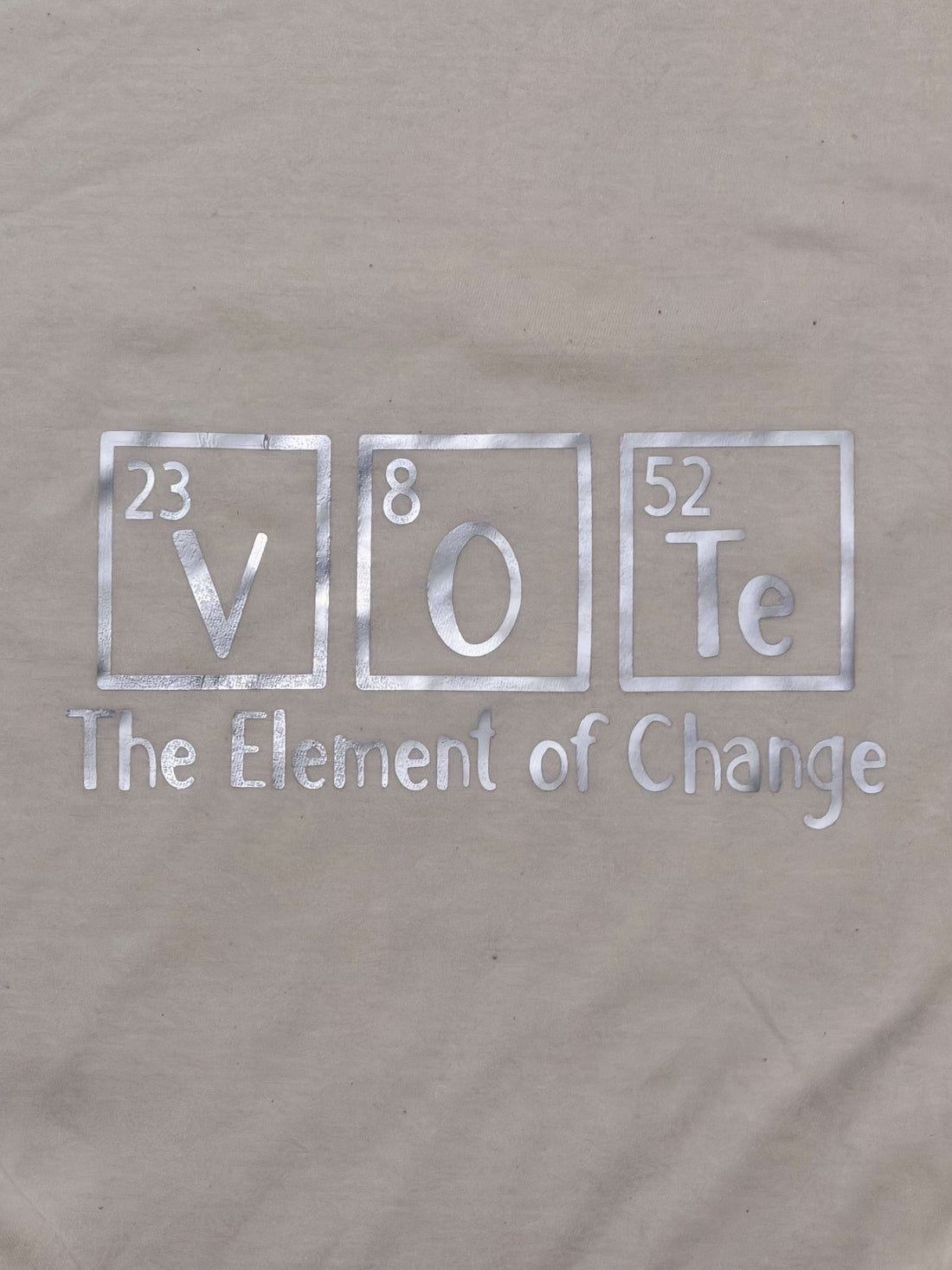 "Vote - The Element of Change"