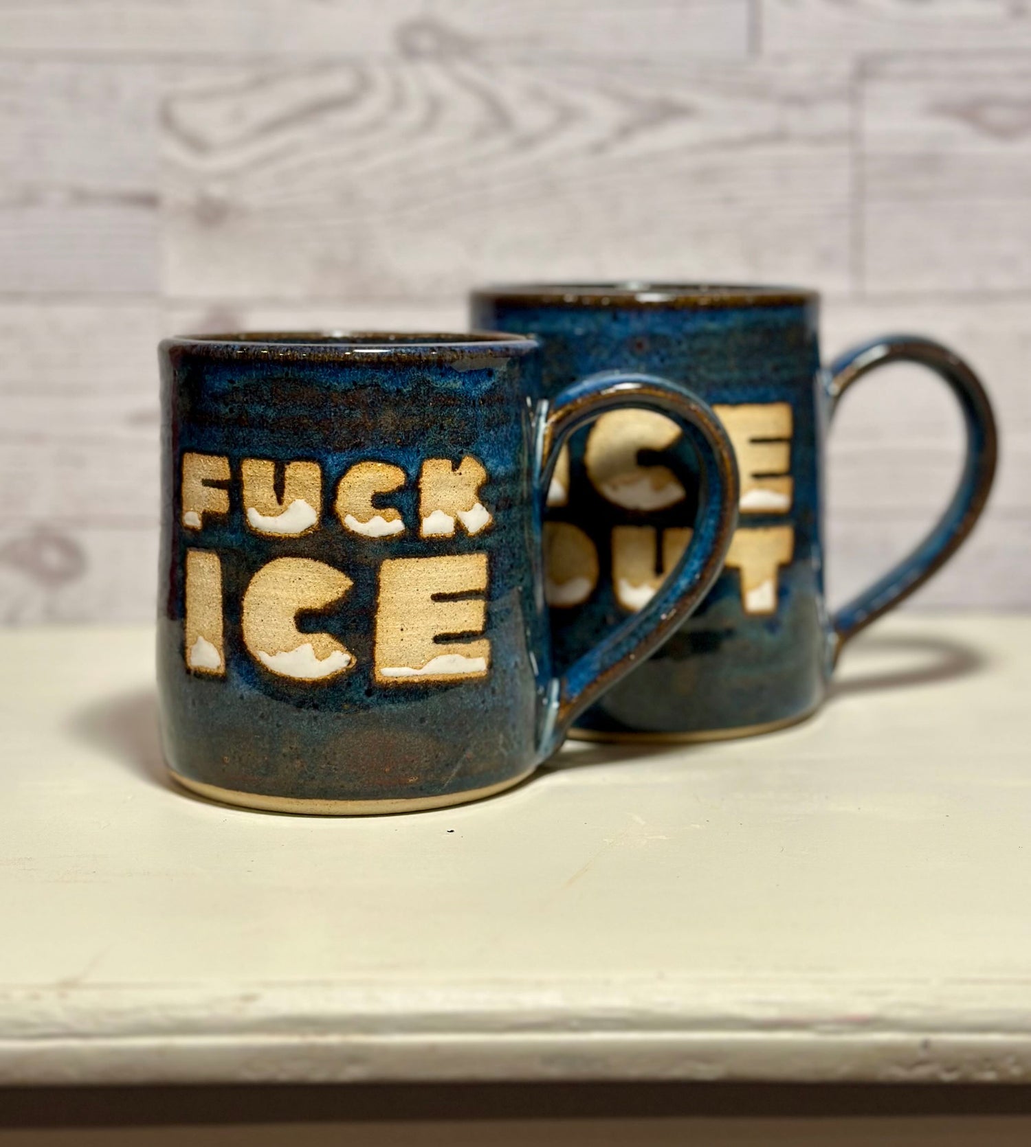 Fuck Ice / Ice Out Mug, 14 oz